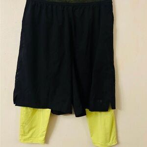 5/$25 ((Russell Athletic Lime Green Training Shorts))